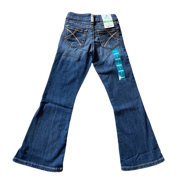 Ariat Girl's Dresden Stretch Fit Flare Jean - Picture 7 of 8